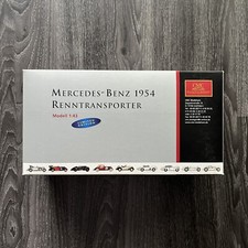 CMC Modelcars Mercedes-Benz 1954 Renntransporter 1:43 Das blaue Wunder
