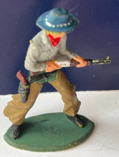 COWBOY mit Chaps handbemalt einteilige Figur Gewehrschütze WILD WEST