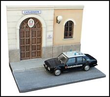 Ninive 7X Diorama Kaserne Carabinieri Polizei Wache Di Finanza Modell 1:43