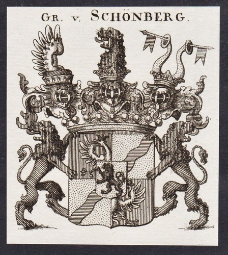 Schönberg wappen coat arms - schönberg,