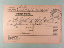 Dt. Reich Feldpostkarte aus