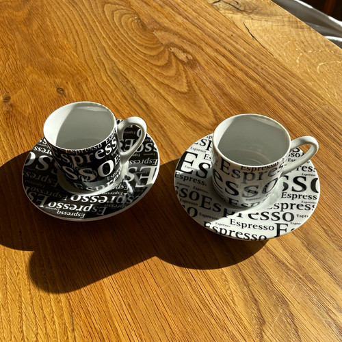 Espressotasse untertasse - 2x, &