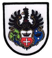 KÖNIGSBERG WAPPEN "Aufnäher"Patch/Ostpreußen/Kaliningrad/Pregel/Deutschland