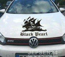 Aufkleber black pearl 60x42cm - aufkleber,