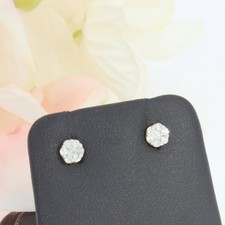 Wert 640 € Brillant Ohrstecker Ohrringe (0,20 ct) 750 18 Karat Gelb Gold H82