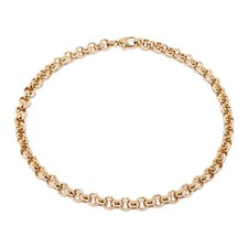 Erbskette aus 750er Gelbgold 18K Gewicht 37g Länge 42,5cm