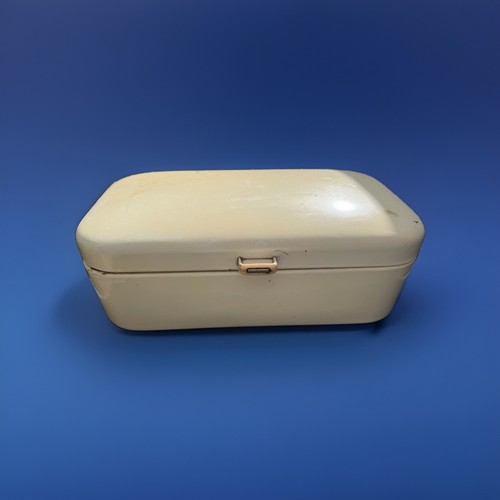 Vintage brotkasten metall - brotkasten,