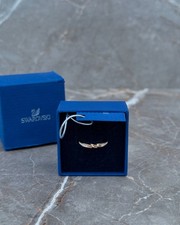 Swarovski Curly Ring Rose Gold