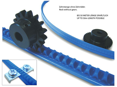Flexible zahnstangen modul - flexible,