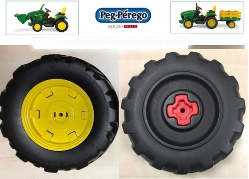 Paar räder hinten - hinten, traktor