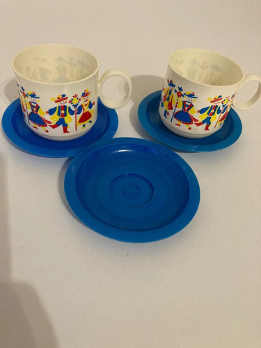 Vintage retro geschirr set - vintage,