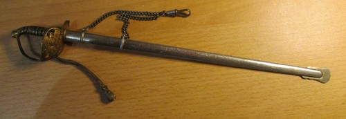 Brieföffner miniatur degen - brieföffner,,