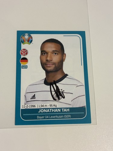 Jonathan tah autogramm panini - jonathan,