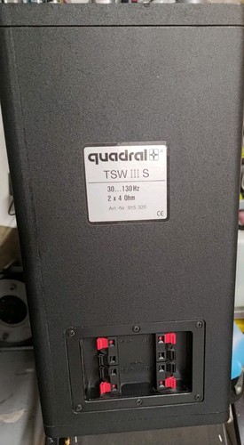 Quadral tsw iii passiver - s,