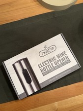 Korkenzieher Elektrisch Premium Box mit Folienschneider und Ladestation Kabel...