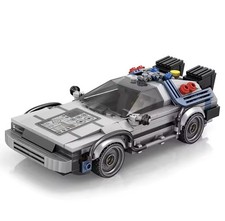 Zeitmaschinen Auto 1:24 MOC