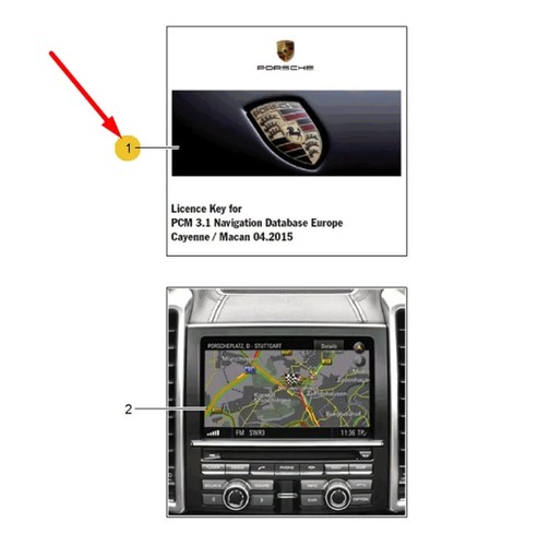 Porsche cayenne 92a - cayenne, pcm