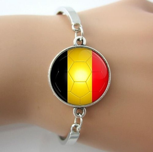 Armband fanband belgien em - armband,