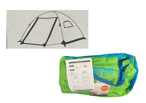 Personen zelt camping - zelt,