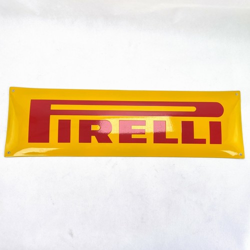 Pirelli emailschild emaille - pirelli,