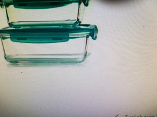 Lock borosilikat - glas, 3er