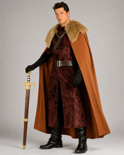 Mittelalter könig kostüm - könig,