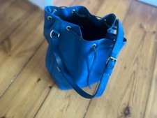 original Louis Vuitton Epi PETROL Bucket Bag Tasche Beuteltasche  Leder blau noe