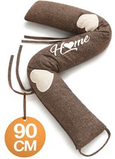 Zugluftstopper braun waschbar - braun,