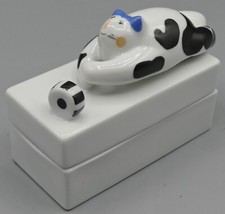 SELTEN RAR VILLEROY BOCH KATZE AUF DECKELDOSE DOSE ROSEMARIE BENEDIKT