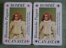DDR Kartenspiel Historische Puppen Museum Leipzig Canasta Romme 108 Kartten