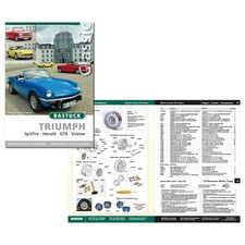 umfangreicher Ersatzteilkatalog für TRIUMPH Spitfire, Herald, GT6, Vitesse