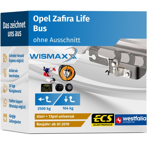 Anhängerkupplung für opel - für,