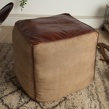 Retro Sitzpouf MUSTANG 45cm