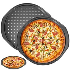 2x Pizzablech 33cm Flammkuchen