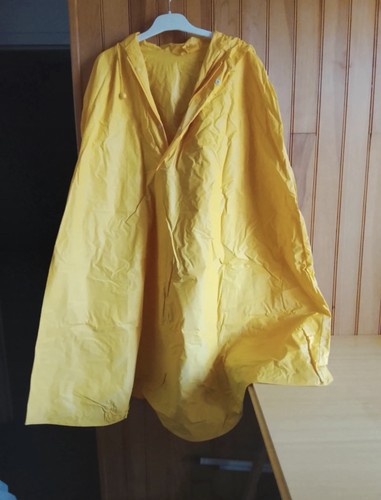 Altes pvc regencape - pvc,