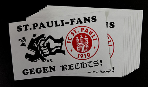 10x pauli aufkleber - st.,