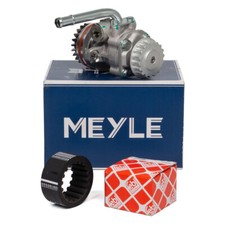 MEYLE Servopumpe Hydraulikpumpe + febi Kupplungsmuffe für VW T5 TOUAREG 2.5 TDI