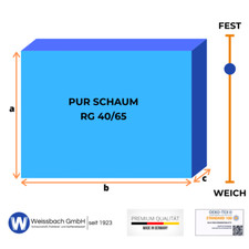 Schaumstoff Zuschnitt Schaumstoffplatte Polster Auflage Sitzkissen Sitzpolster