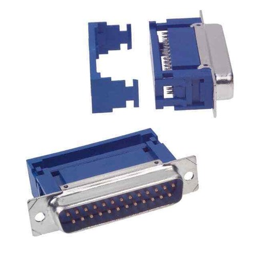Conn sub rcpt 25pos idc - d-sub,