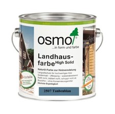 OSMO 2507 Landhausfarbe Taubenblau 2,5 Ltr