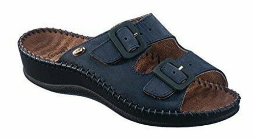Scholl pantoffel leder - scholl,
