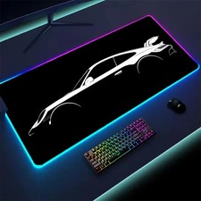RGB Gaming Mauspad XXL 800X300mm Spielzubehör Rutschfest Wasserdicht 3 LED-Modi