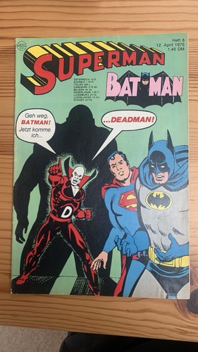 Superman ehapa heft 1975 - superman, ehapa,