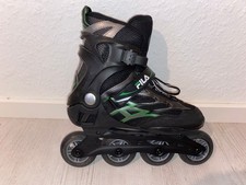 Fila Inlineskates Inliner Wave 84 schwarz-grün 42 EU - fast neu - Unisex