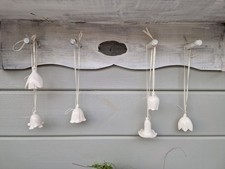 Dekohänger Blüten Weiß