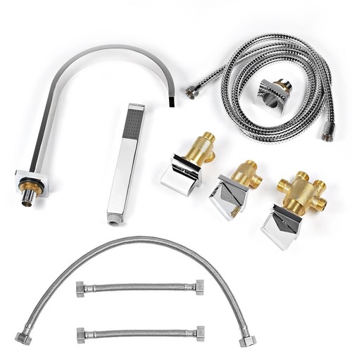 Badewannenarmatur handbrause - badewannenarmatur, 5