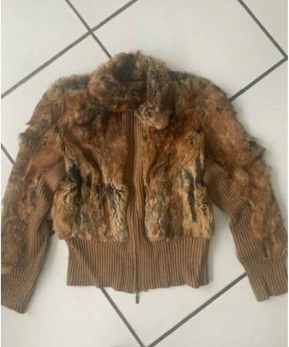 Pelzjacke braun luisa - 38,
