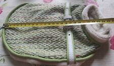 Hundemantel grün-beige gefüttert Gr.25 Karlie verstellbar für kleine Hunde