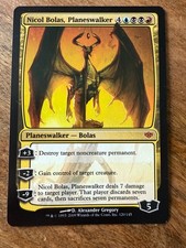 Nicol Bolas, Planeswalker - Conflux - NM/EX - EN - MTG - Magic the Gathering TCG