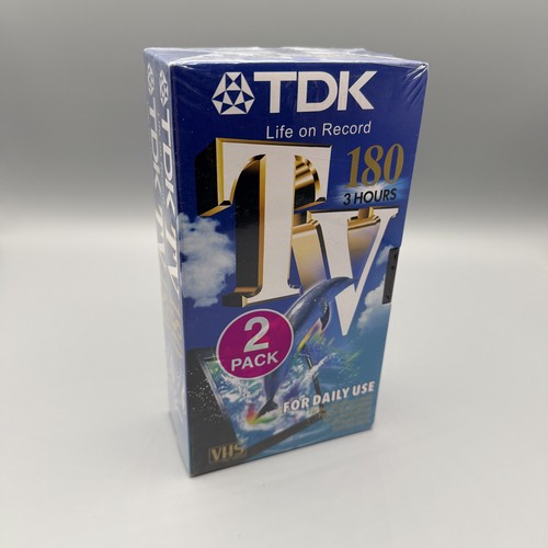 Tdk 180 vhs kassetten 3 - 180,